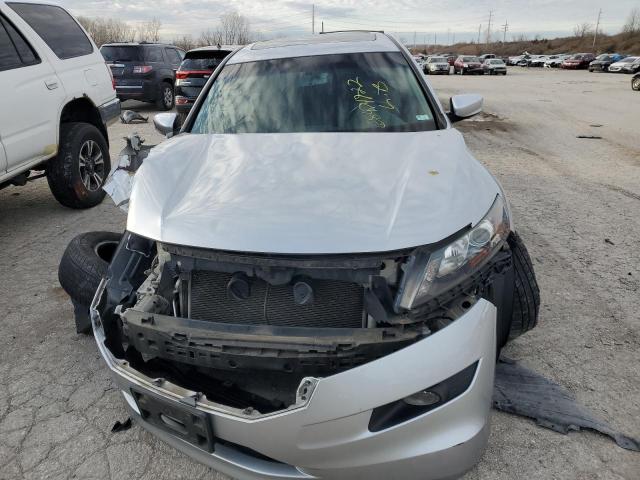5J6TF2H51CL008029 - 2012 HONDA CROSSTOUR EXL ვერცხლისფერი ფოტო 5