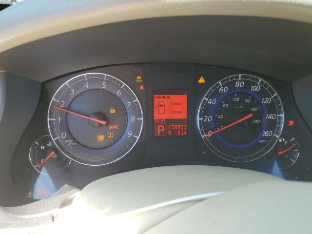 JNKAJ09F68M360014 - 2008 INFINITI EX35 BASE WHITE photo 9