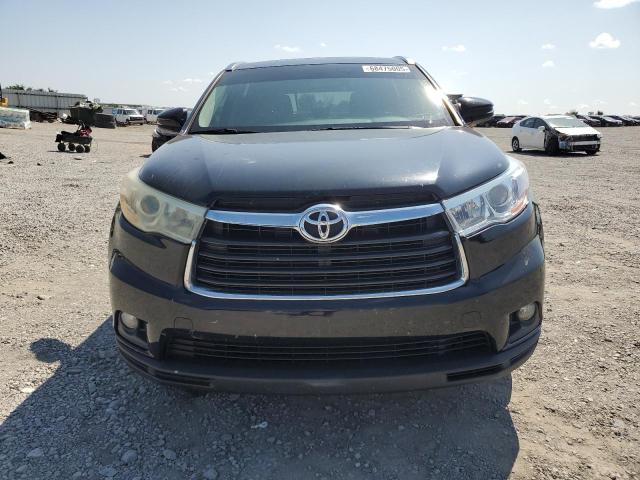 5TDJKRFH3ES040450 - 2014 TOYOTA HIGHLANDER XLE 黑色 照片 5