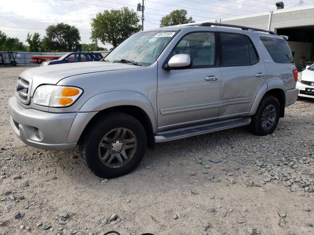 5TDBT48A94S227467 - 2004 TOYOTA SEQUOIA LIMITED GRAY photo 1