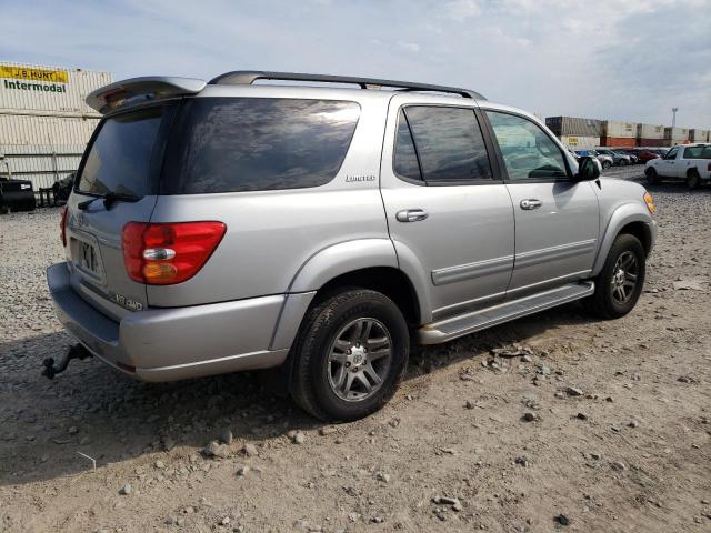 5TDBT48A94S227467 - 2004 TOYOTA SEQUOIA LIMITED GRAY photo 3