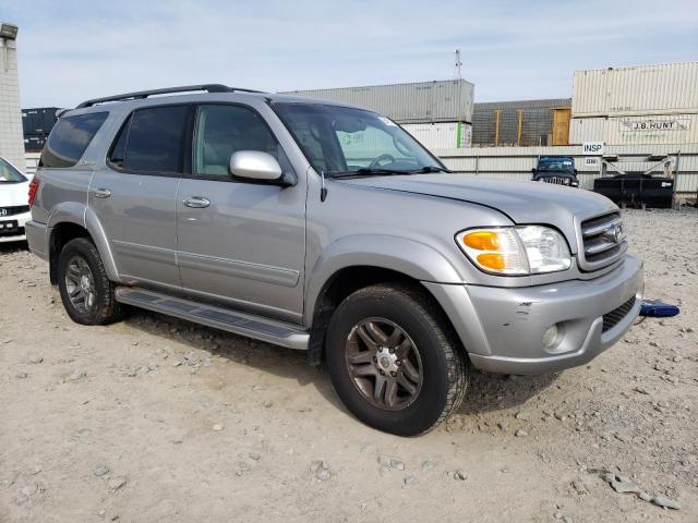 5TDBT48A94S227467 - 2004 TOYOTA SEQUOIA LIMITED GRAY photo 4