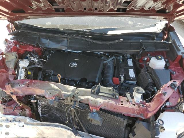 5TDLZRAH0MS042005 - 2021 TOYOTA HIGHLANDER XSE RED photo 12