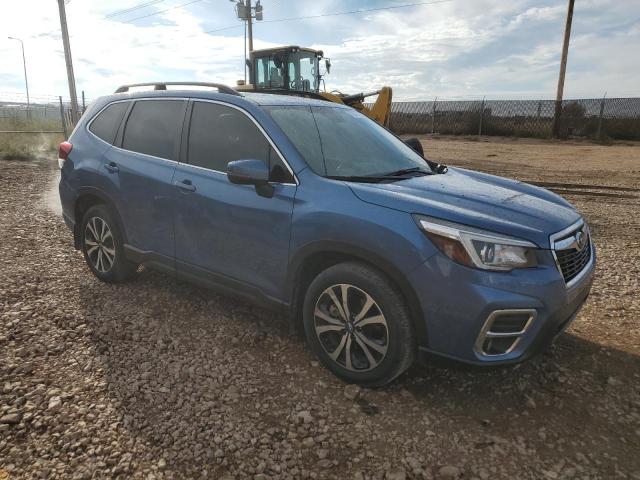 JF2SKASC2LH467427 - 2020 SUBARU FORESTER LIMITED BLUE photo 4