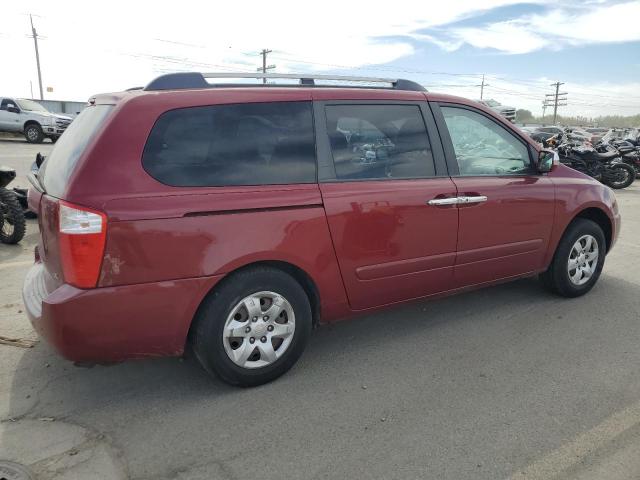 KNDMB233166041093 - 2006 KIA SEDONA EX RED photo 3