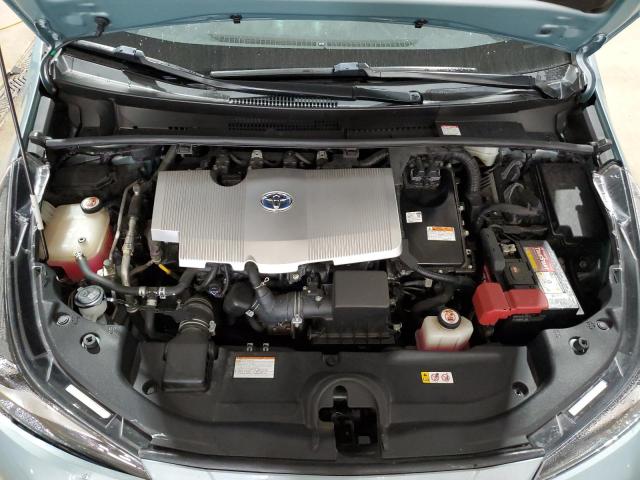 JTDKARFU1K3078468 - 2019 TOYOTA PRIUS 青绿色 照片 11