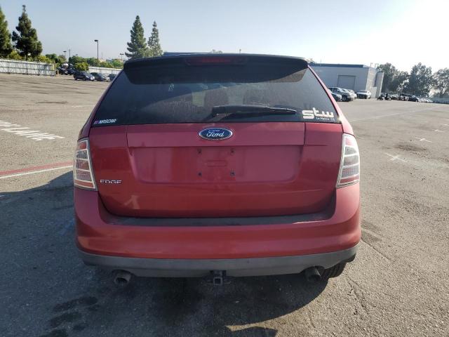 2FMDK36C97BB51518 - 2007 FORD EDGE SE RED photo 6