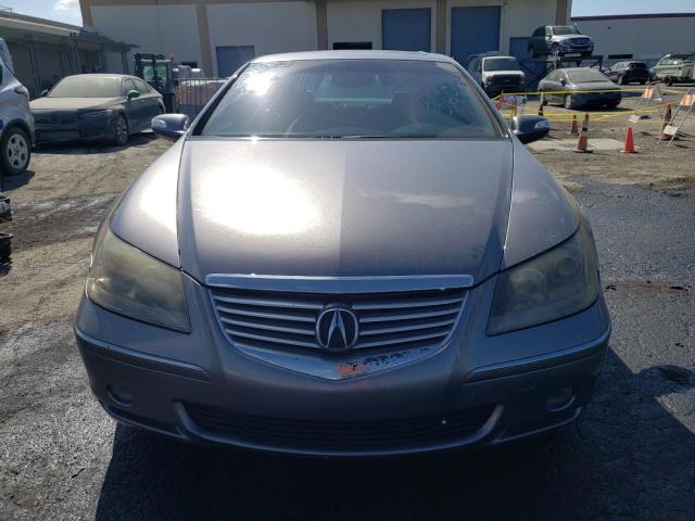 JH4KB16597C000565 - 2007 ACURA RL GRAY photo 5