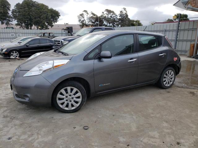 1N4BZ0CP2HC301442 - 2017 NISSAN LEAF S GRAY photo 1