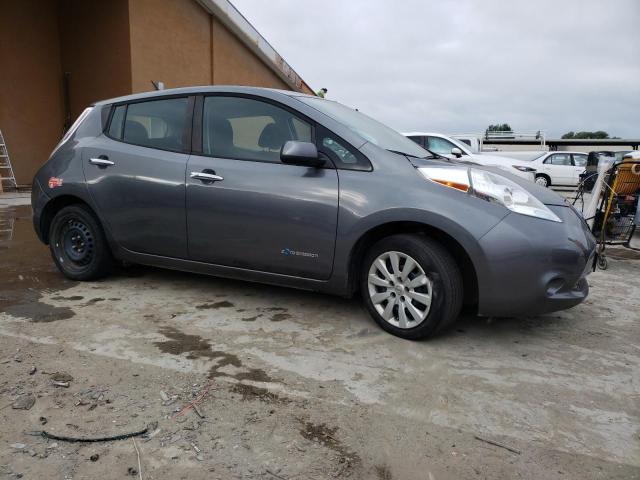 1N4BZ0CP2HC301442 - 2017 NISSAN LEAF S GRAY photo 4