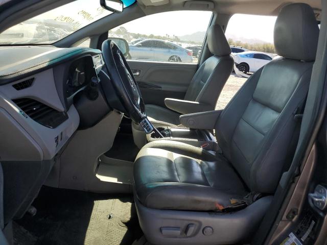 5TDYK3DC5GS694033 - 2016 TOYOTA SIENNA XLE GRAY photo 7