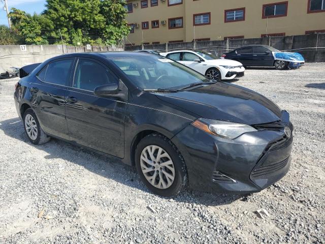 2T1BURHE1HC890401 - 2017 TOYOTA COROLLA LE L BLACK photo 4