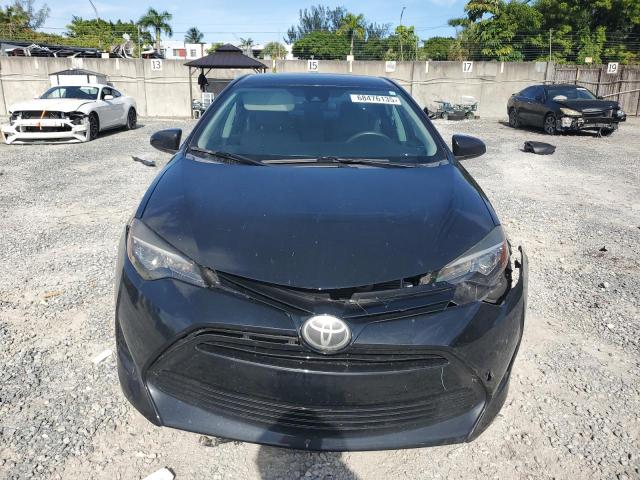 2T1BURHE1HC890401 - 2017 TOYOTA COROLLA LE L BLACK photo 5