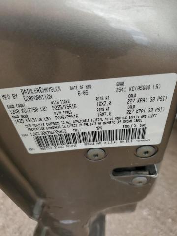 1J4GL38K75W724652 - 2005 JEEP LIBERTY RENEGADE 棕色 照片 13