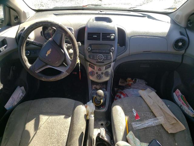 1G1JB6SH7C4133512 - 2012 CHEVROLET SONIC LS ვერცხლისფერი ფოტო 8