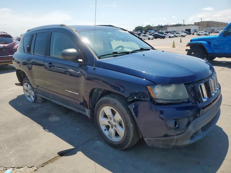 1C4NJCBA8ED694690 - 2014 JEEP COMPASS SPORT ლურჯი ფოტო 4