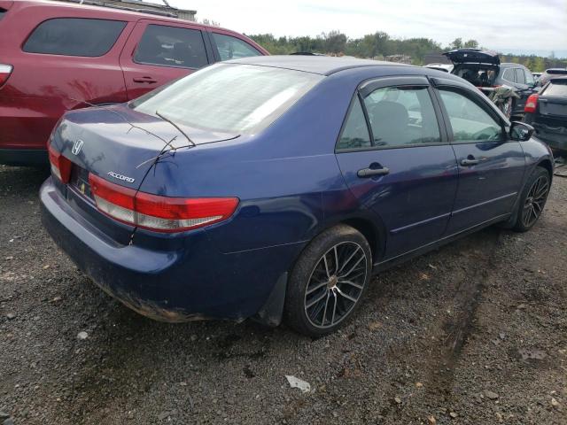 1HGCM56174A076878 - 2004 HONDA ACCORD DX BLUE photo 3