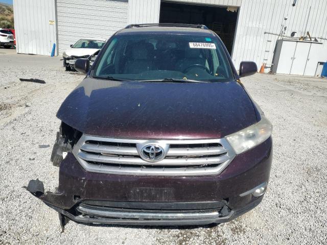 5TDBK3EH2CS108852 - 2012 TOYOTA HIGHLANDER BASE برغندي صورة 5