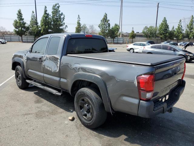 5TFRX5GNXJX105011 - 2018 TOYOTA TACOMA ACCESS CAB გრაფიტი ფოტო 2