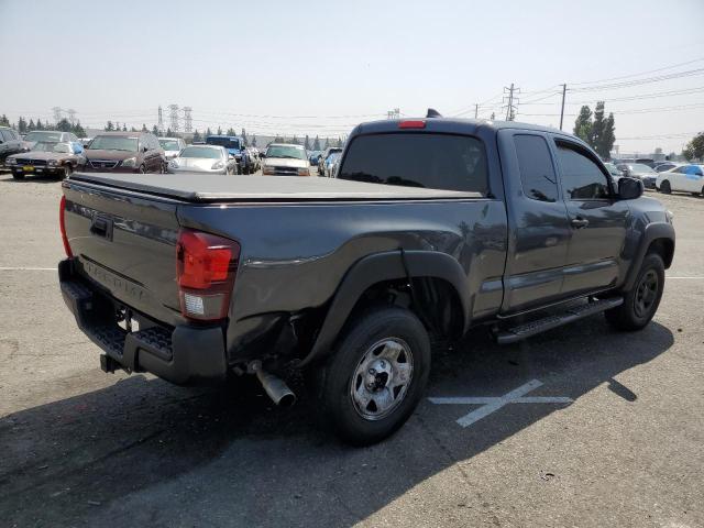 5TFRX5GNXJX105011 - 2018 TOYOTA TACOMA ACCESS CAB გრაფიტი ფოტო 3