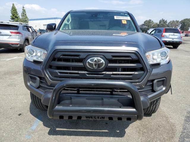 5TFRX5GNXJX105011 - 2018 TOYOTA TACOMA ACCESS CAB გრაფიტი ფოტო 5