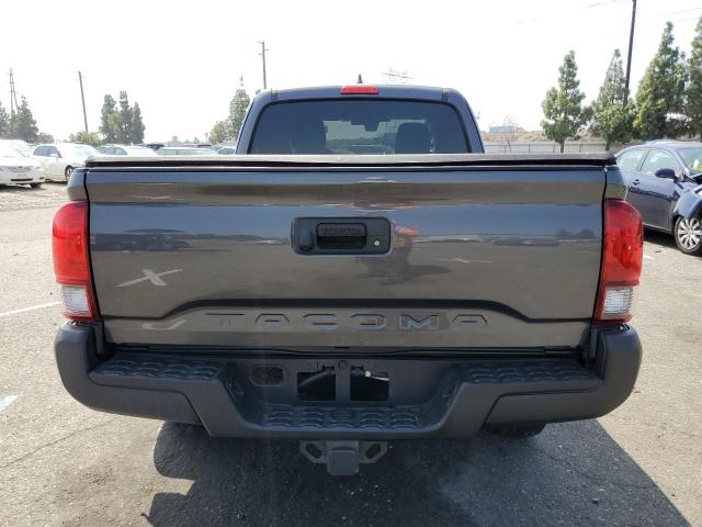 5TFRX5GNXJX105011 - 2018 TOYOTA TACOMA ACCESS CAB გრაფიტი ფოტო 6