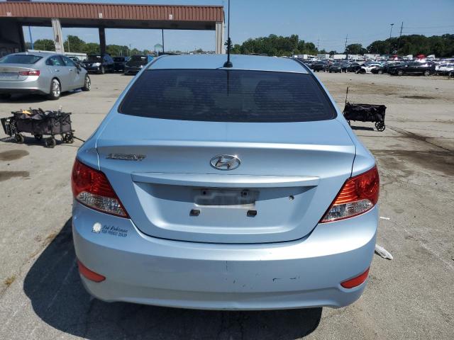 KMHCT4AE2DU397047 - 2013 HYUNDAI ACCENT GLS BLUE photo 6