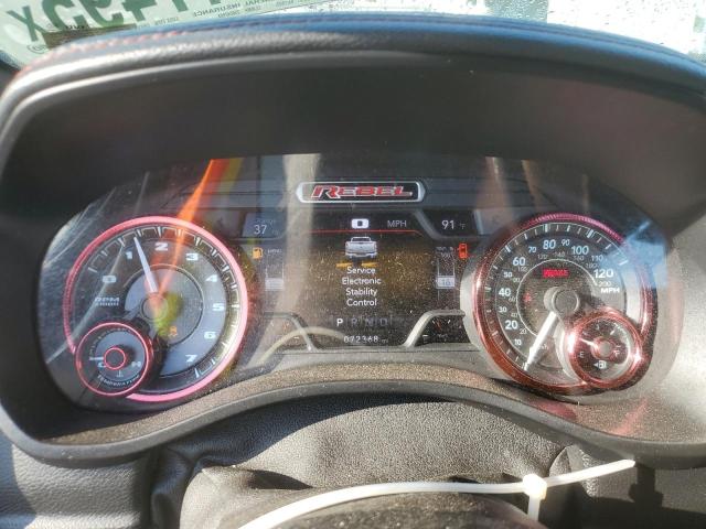 1C6SRFLT5KN532235 - 2019 RAM 1500 REBEL رمادي صورة 9