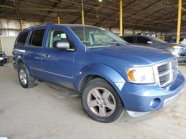 1D8HB58N78F157206 - 2008 DODGE DURANGO LIMITED BLUE photo 4