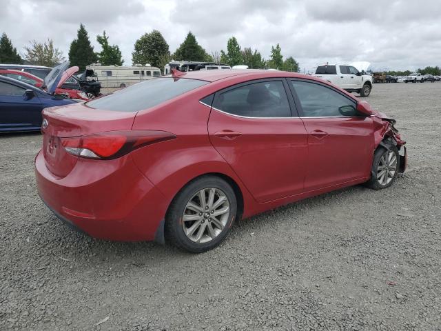 KMHDH4AE9FU297780 - 2015 HYUNDAI ELANTRA SE RED photo 3