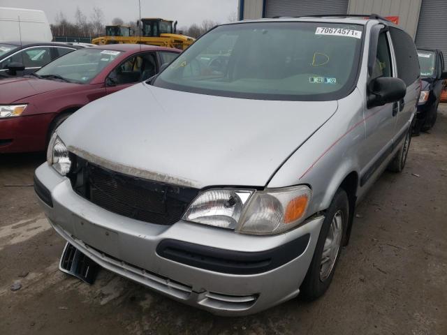 1GNDX03E63D253655 - 2003 CHEVROLET VENTURE GRAY photo 2