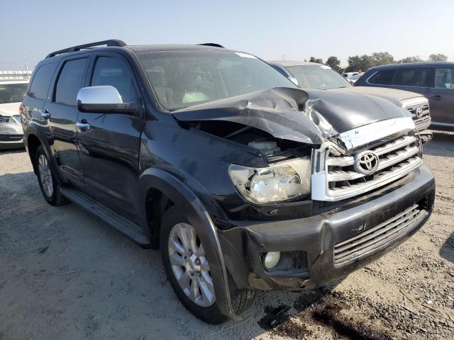 5TDYY5G17AS024124 - 2010 TOYOTA SEQUOIA PLATINUM BLACK photo 4