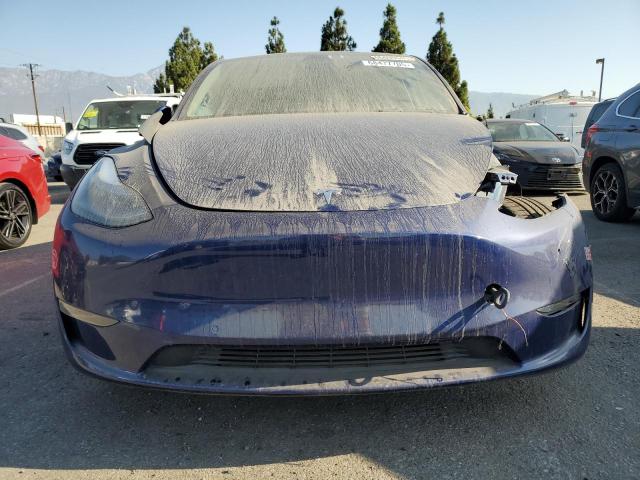 7SAYGDEF1NF530251 - 2022 TESLA MODEL Y BLUE photo 5