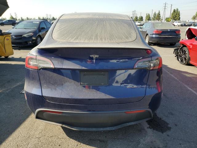 7SAYGDEF1NF530251 - 2022 TESLA MODEL Y BLUE photo 6
