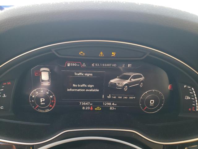 WA1VAAF76JD001476 - 2018 AUDI Q7 PRESTIGE Ақ фото 9