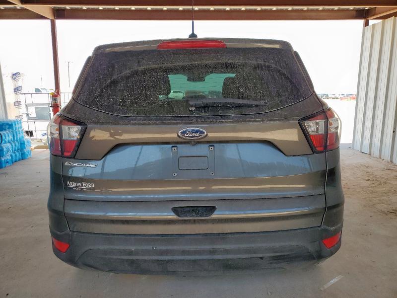 1FMCU0F70JUD50224 - 2018 FORD ESCAPE S BLACK photo 6