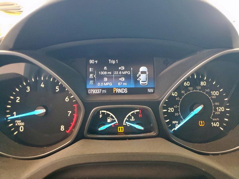 1FMCU0F70JUD50224 - 2018 FORD ESCAPE S BLACK photo 9