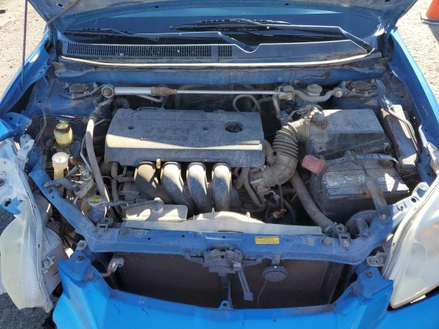 2T1KR30E07C648188 - 2007 TOYOTA COROLLA MA XR BLUE photo 11