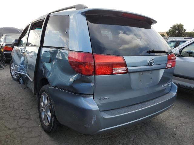 5TDBA23C54S024336 - 2004 TOYOTA SIENNA LE TEAL photo 2