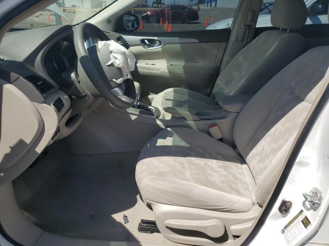 3N1AB7AP7DL703609 - 2013 NISSAN SENTRA S WHITE photo 7