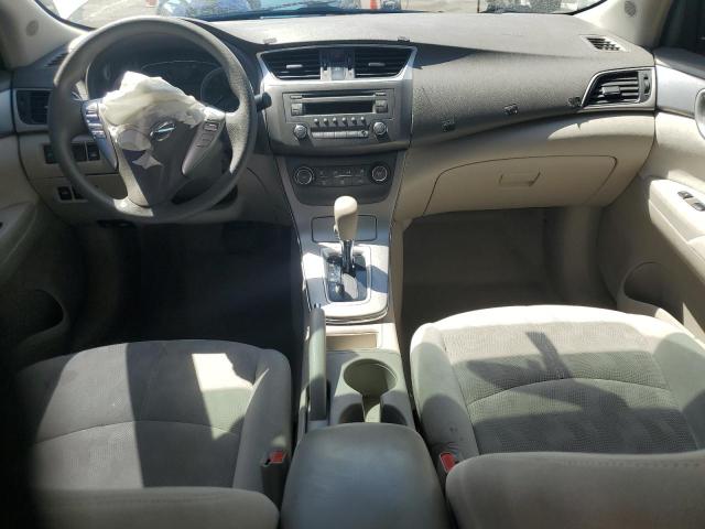 3N1AB7AP7DL703609 - 2013 NISSAN SENTRA S WHITE photo 8