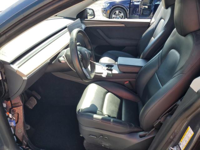 7SAYGAEE4PF744787 - 2023 TESLA MODEL Y GRAY photo 7