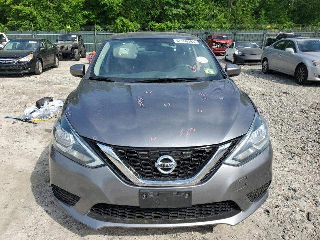 3N1AB7AP0HY303870 - 2017 NISSAN SENTRA S GRAY photo 5