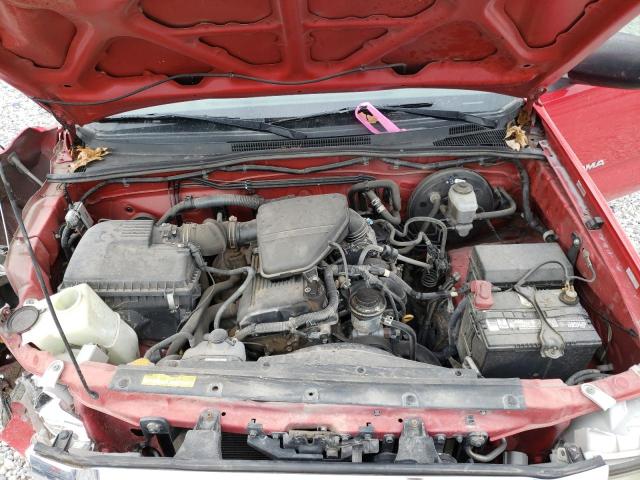 5TEPX42N86Z308312 - 2006 TOYOTA TACOMA RED photo 11