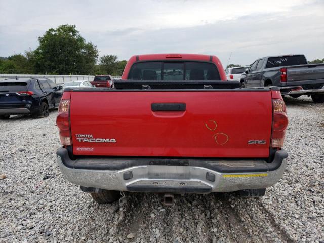 5TEPX42N86Z308312 - 2006 TOYOTA TACOMA RED photo 6