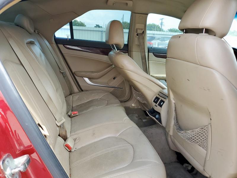 1G6DF577890163981 - 2009 CADILLAC CTS RED photo 10