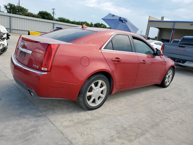 1G6DF577890163981 - 2009 CADILLAC CTS RED photo 3