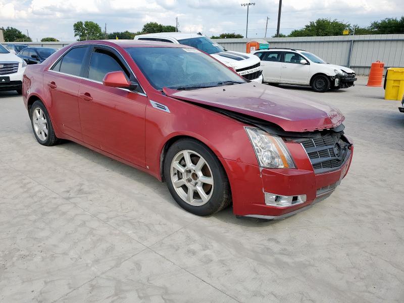 1G6DF577890163981 - 2009 CADILLAC CTS RED photo 4