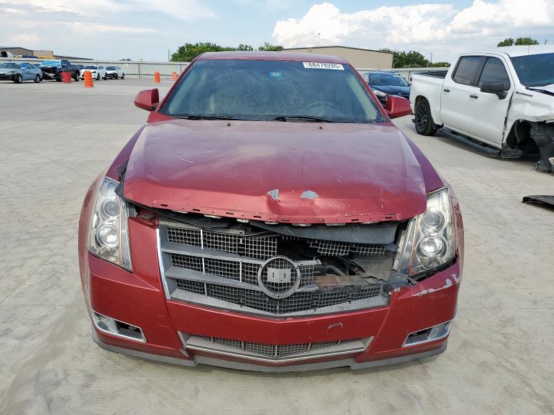1G6DF577890163981 - 2009 CADILLAC CTS RED photo 5