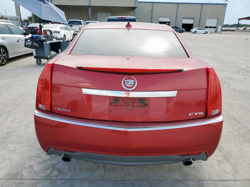 1G6DF577890163981 - 2009 CADILLAC CTS RED photo 6
